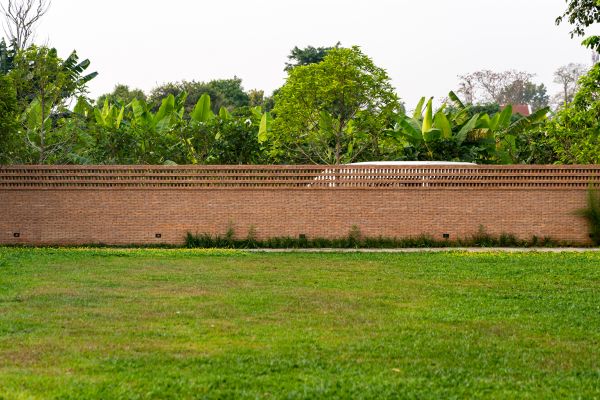 Brick Fence Repair in Brick
