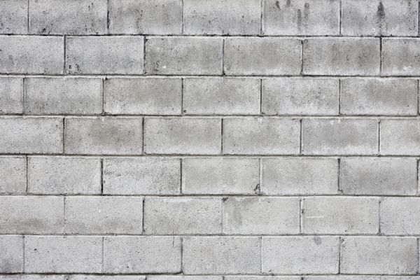 Cinder Block Wall Repair in Brick