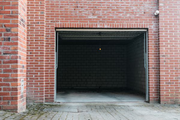 Garage Brick Repair in Brick