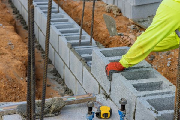 Block Installation in Brick
