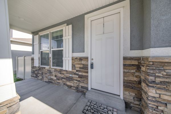 Thin Stone Veneer Installation in Brick