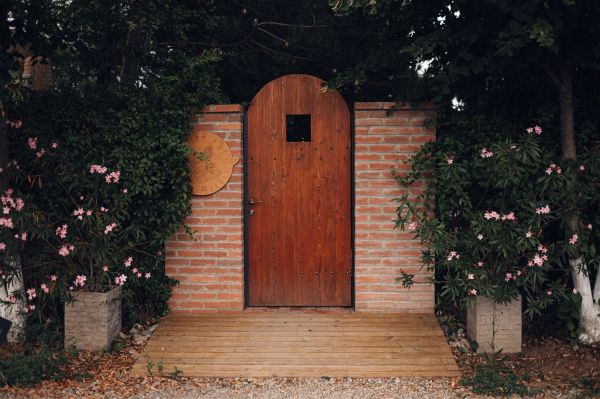 Brick Front Entrance Repair in Brick