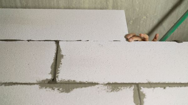 Block Wall Installation in Brick