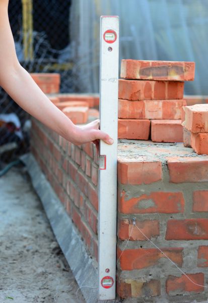 Foundation Brickwork Repair in Brick