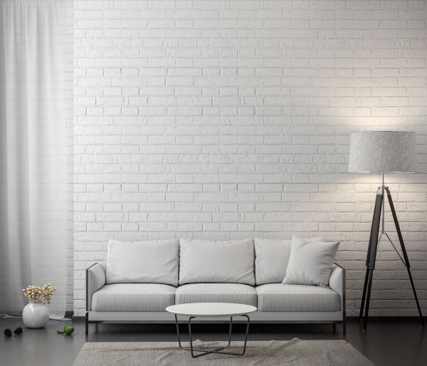 White Brick Installation in Brick