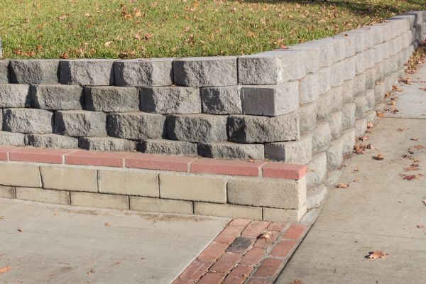 Brick Hardscape Repair in Brick