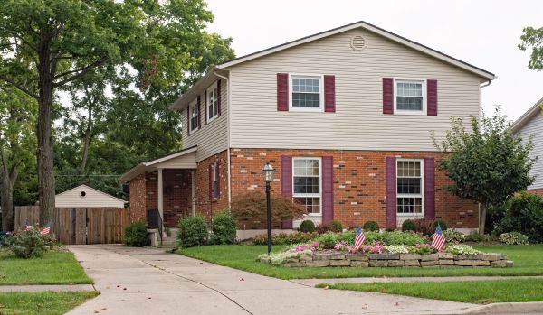 Brick Siding Construction in Brick