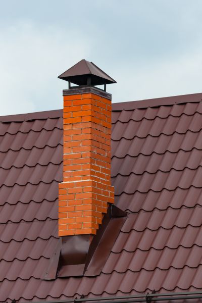 Chimney Masonry Installation in Brick